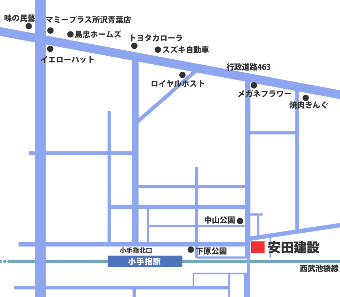 安田建設案内図